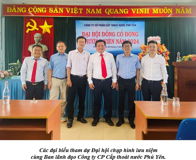 Quang cảnh Đại hội đồng cổ đông Công ty thường niên năm 2024.