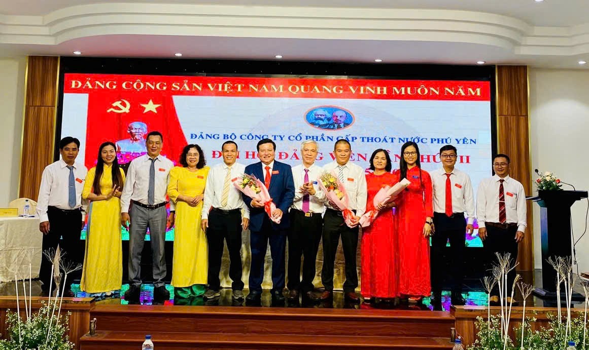 Đại hội Đảng bộ Công ty CP Cấp thoát nước Phú Yên lần thứ VII, nhiệm kỳ 2025-2030 thành công tốt đẹp.